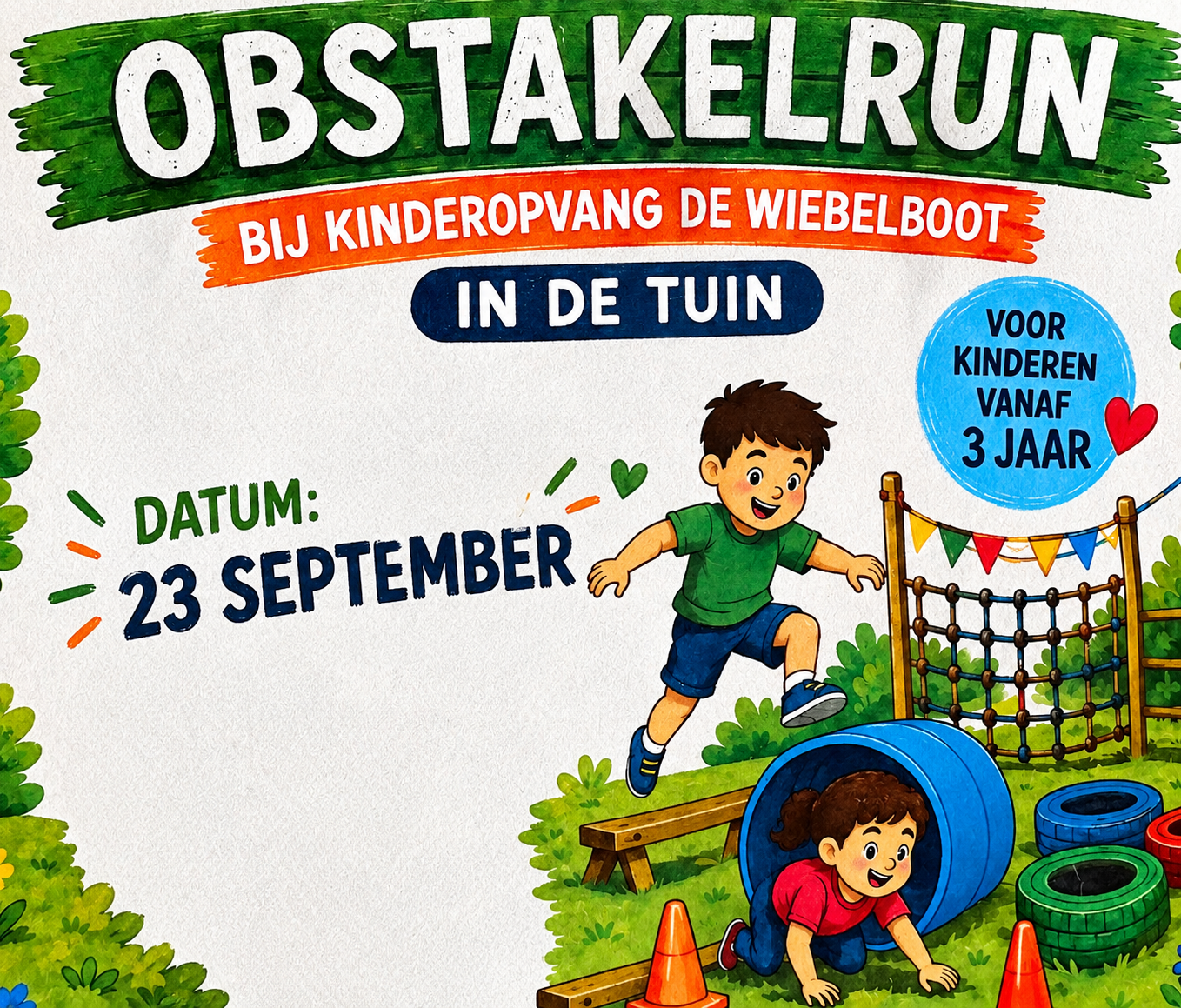 Wiebelboot Obstakelrun
